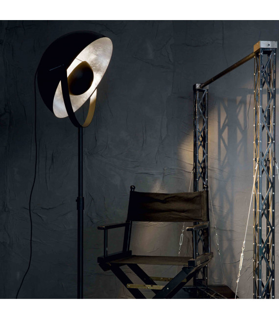 Lampadaire Argent STAGE 1 ampoule
