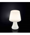 White LIVE 1-light table lamp