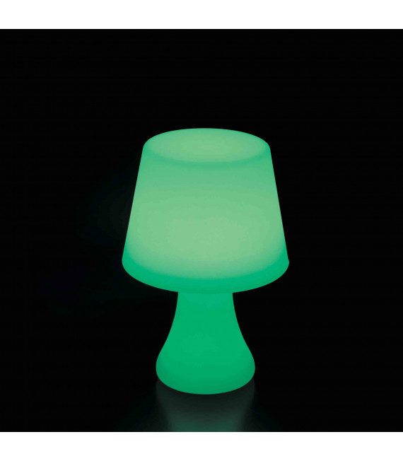 White LIVE 1-light table lamp
