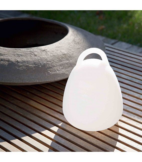 Lámpara de mesa de diseño Blanca LIVE 1 bombilla