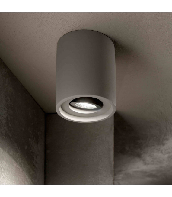 Plafonnier Ciment OAK 1 ampoule Diamètre 50 Cm