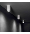 White ceiling lamp TOWER 1 bulb Diameter 7 Cm