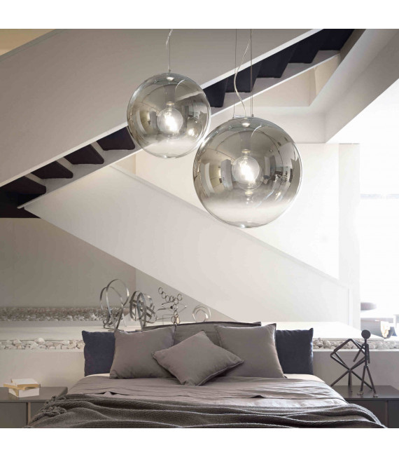 Chromaufhängung MAPA FADE 1 Glühlampe Durchmesser 30 cm
