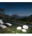 White floor lamp SASSO 1 bulb Diameter 88 Cm