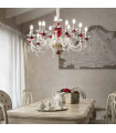 Transparent BARONET suspension 15 bulbs