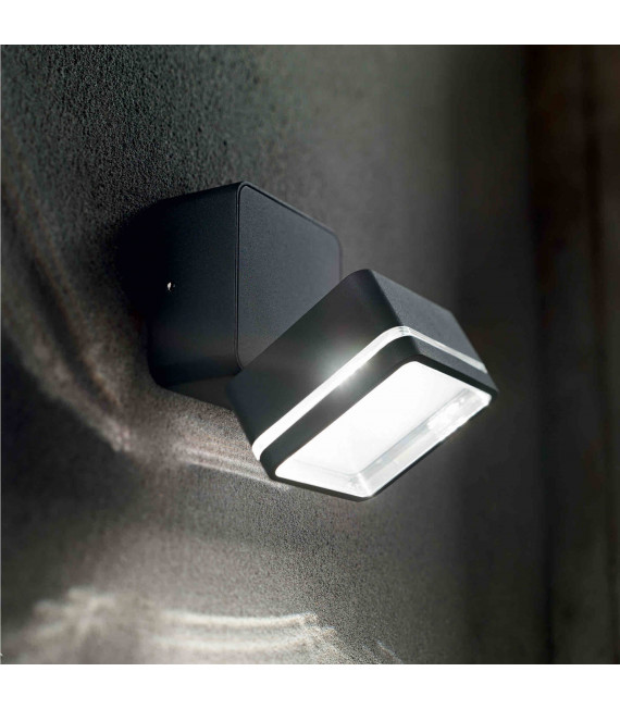 Applique murale Anthracite OMEGA SQUARE 6 ampoules
