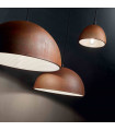Corten FOLK pendant light 1 bulb Diameter 43 Cm