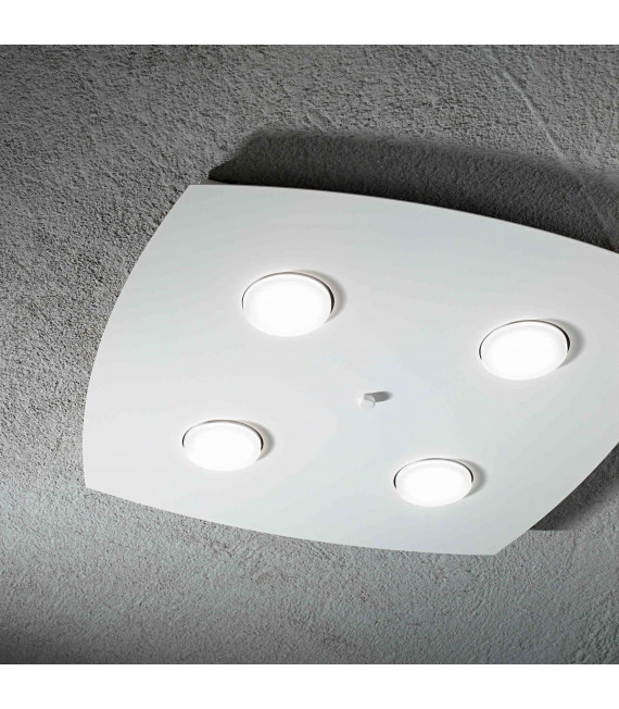 Plafonnier Blanc MITO 4 ampoules