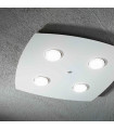 White ceiling light MITO 4 bulbs