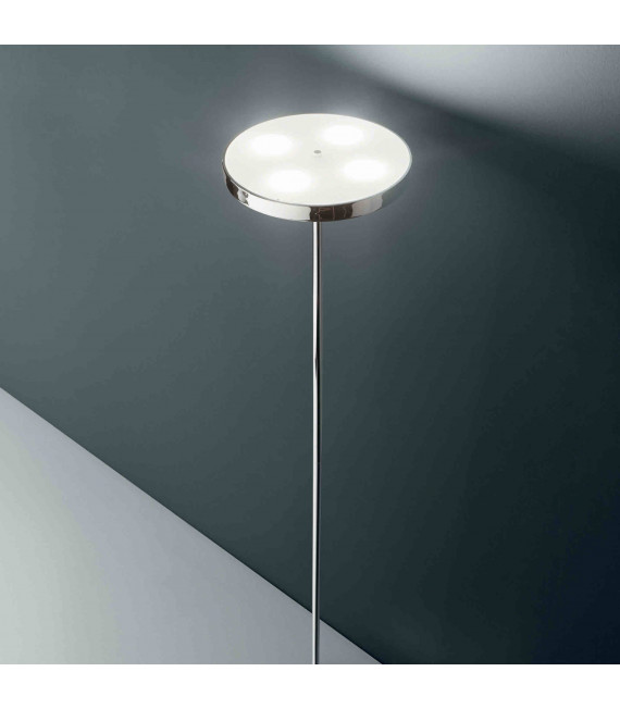 Lampadaire Chrome COLONNA 4 ampoules
