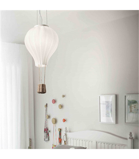Lampada a sospensione bianca DREAM BIG 1 lampadina