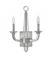 Applique murale Ascher Nickel poli