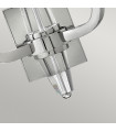 Applique murale Ascher Nickel poli