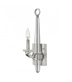 Applique murale Ascher Nickel poli