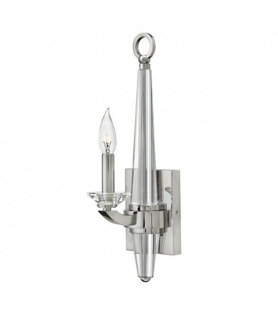 Applique murale Ascher Nickel poli