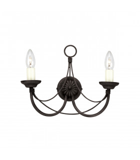 Applique murale Carisbrooke Noir 27 Cm