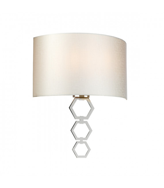 Applique murale Clark Chrome poli 47