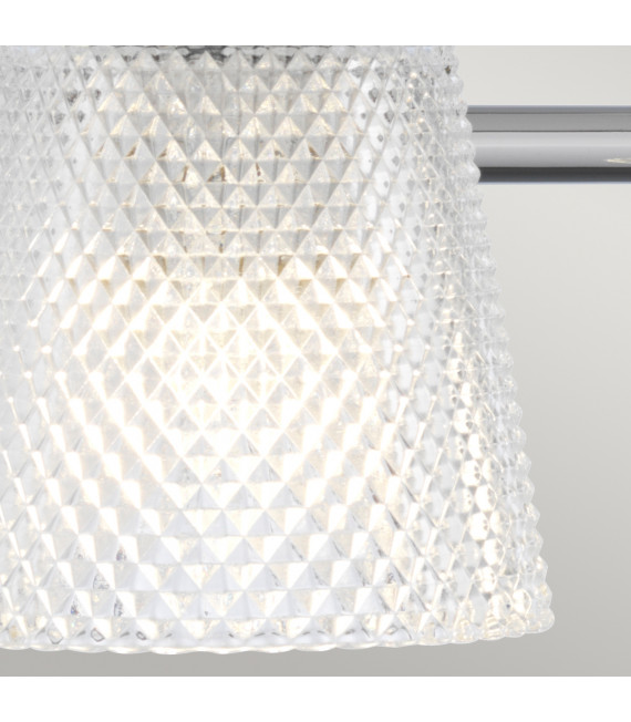 Applique murale Hudson Chrome poli