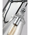Applique murale Loras Chrome