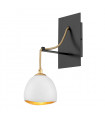 Applique murale Nula Coquille blanc / luxe or