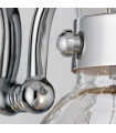 Applique murale Scholar Chrome poli