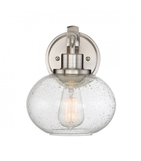 Applique murale Trilogy Nickel brossé 24,1 Cm