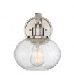 Applique murale Trilogy Nickel brossé 24,1 Cm