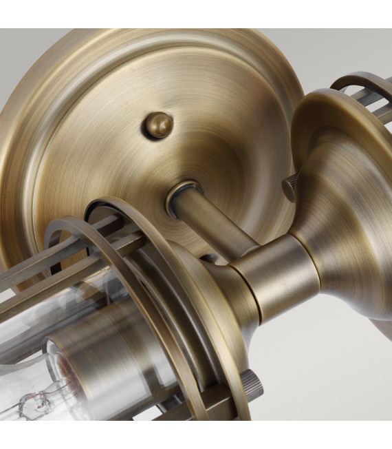 Applique murale Urban Restoration Laiton antique sombre