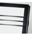 Applique murale de jardin Egil Graphite 14 Cm