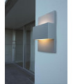 Applique murale de jardin Geneve Aluminium 31 Cm