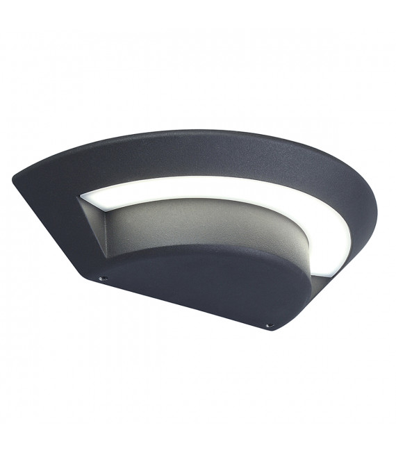 Applique murale de jardin Kasper Graphite 7 Cm