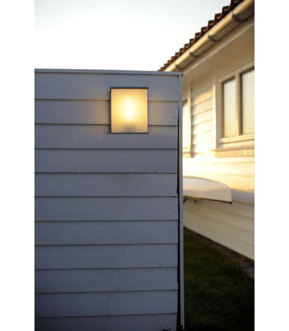 Applique murale de jardin Torsten Gris foncé 25 Cm