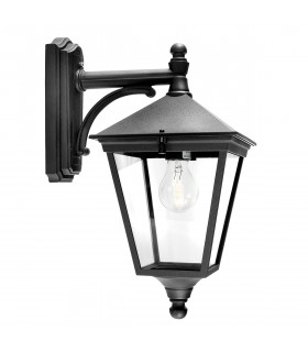 Applique murale de jardin Turin Noir 42 Cm