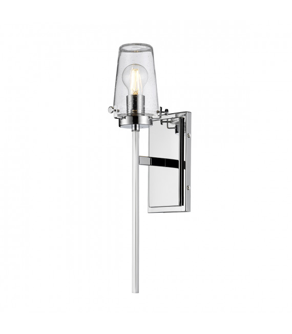Applique murale salle de bains Alton Chrome 56