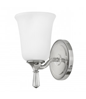 Applique murale salle de bains Blythe Chrome poli 22