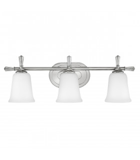 Applique murale salle de bains Blythe Chrome poli 22