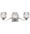 Applique murale salle de bains Kalli Chrome poli 16,1 Cm