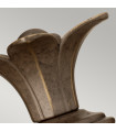 Applique murale salle de bains Plantation Perle bronze 22 Cm