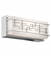 Applique murale salle de bains Zolon Chrome 12