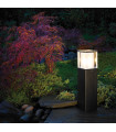 Borne de jardin Arendal Noir 49 Cm