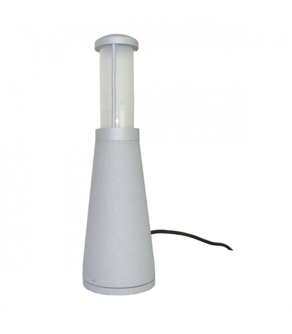 Borne de jardin Beta Argent mat 37 Cm