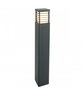 Borne de jardin Halmstad Noir 85 Cm