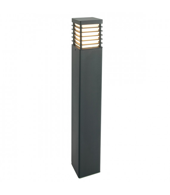 Borne de jardin Halmstad Noir 85 Cm