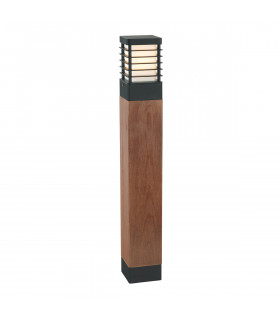 Borne de jardin Halmstad Noir 85 Cm