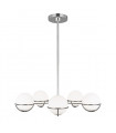 Chandelier Apollo Nickel poli 41