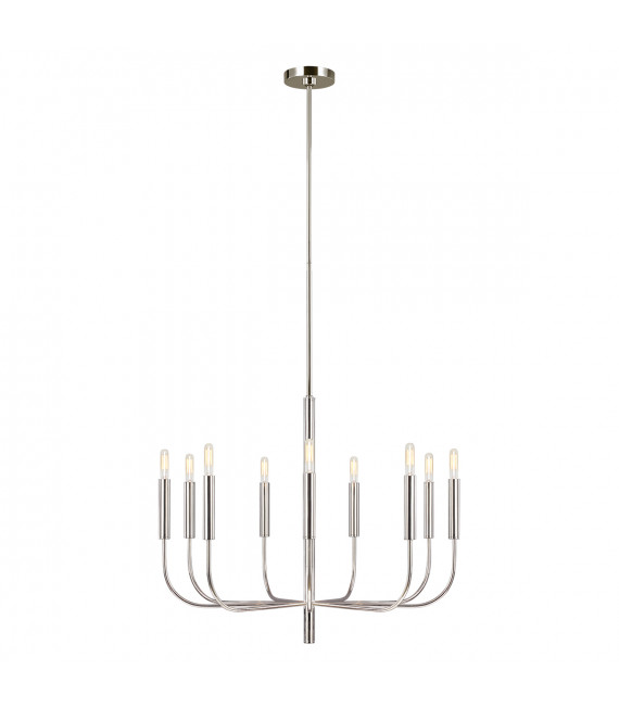 Chandelier Brianna Nickel poli 64