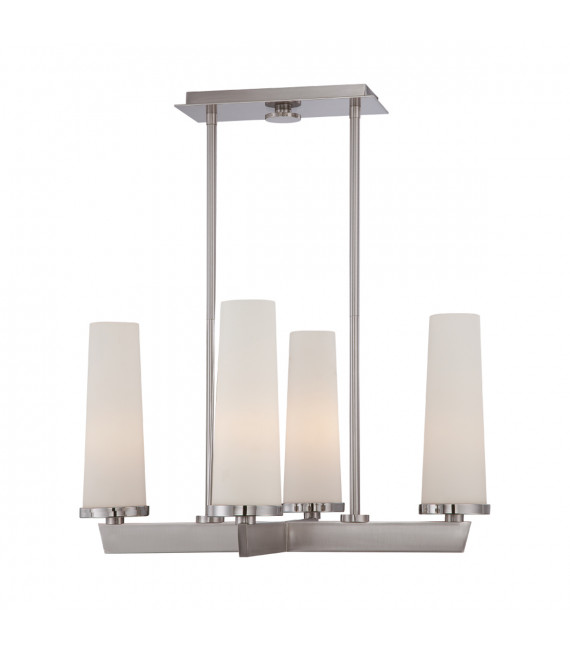 Chandelier Chelsea Loft Nickel brossé 52