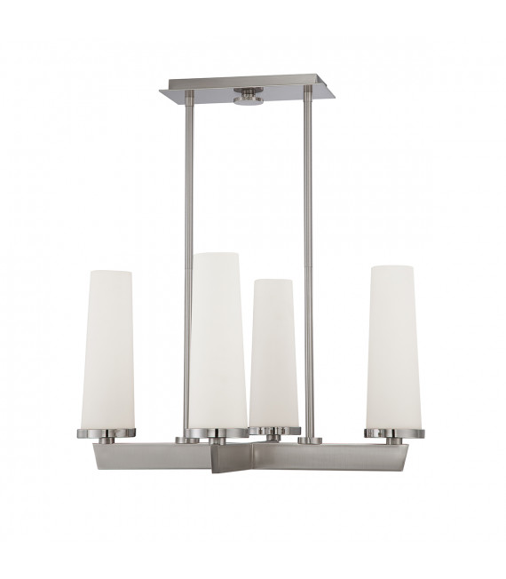 Chandelier Chelsea Loft Nickel brossé 52,1 Cm