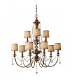 Chandelier Clarissa Firenze or 108