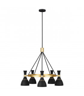 Chandelier Joan Laiton noir / bruni de minuit 69